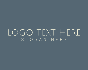 Simple - Elegant Minimalist Brand logo design