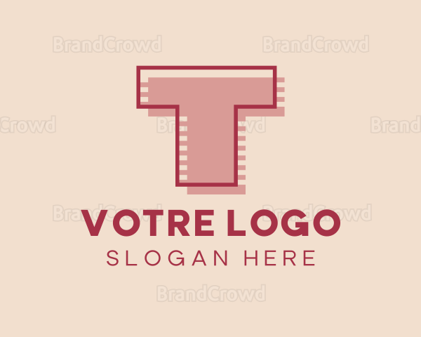 Interior Design Letter T Logo