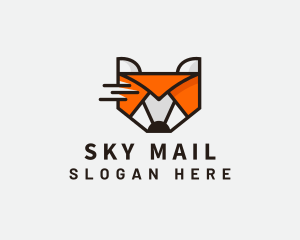 Fox Mail Envelope logo design