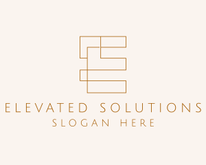 Industrial Engineer Block logo design