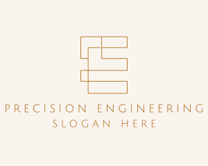 Engineering - Industrial Construction Engineer logo design