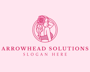 Beauty Hair Stylist logo design