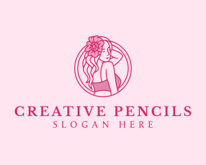 Beauty Hair Stylist logo design