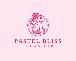 Beauty Hair Stylist logo design