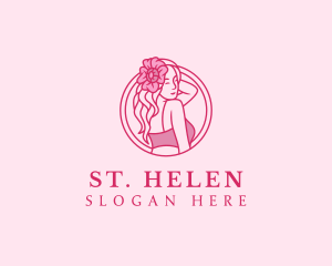 Beauty Hair Stylist logo design