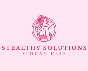 Beauty Hair Stylist logo design