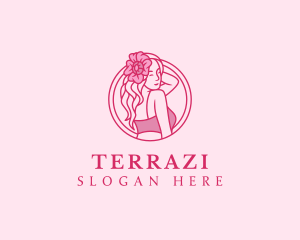 Beauty Hair Stylist logo design