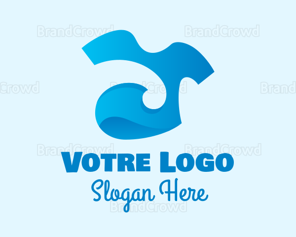 Blue Shirt Clothing Logo