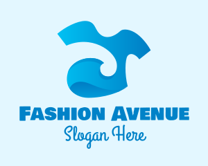 Garments - Blue Shirt Clothing logo design