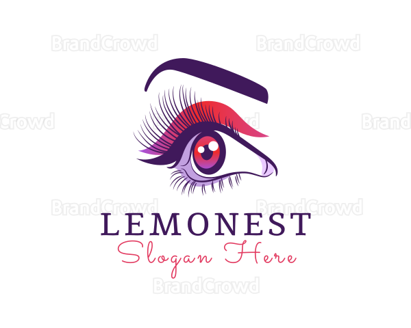 Feminine Cosmetics Eye Logo