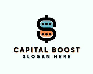 Loan - Dollar Chat Currency logo design