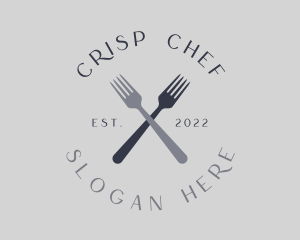 Fork Cutlery Restaurant logo design