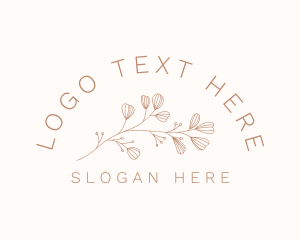 Skin Care - Minimalist Botanical Flowers logo design