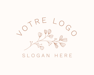 Botanical - Minimalist Botanical Flowers logo design