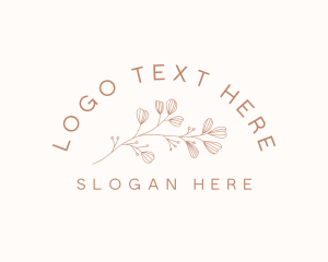 Home Decor - Minimalist Botanical Flowers logo design