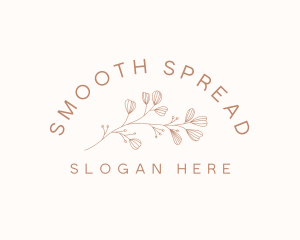 Minimalist Botanical Flowers logo design