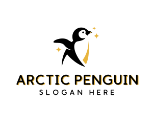 Penguin - Penguin Arctic Bird logo design