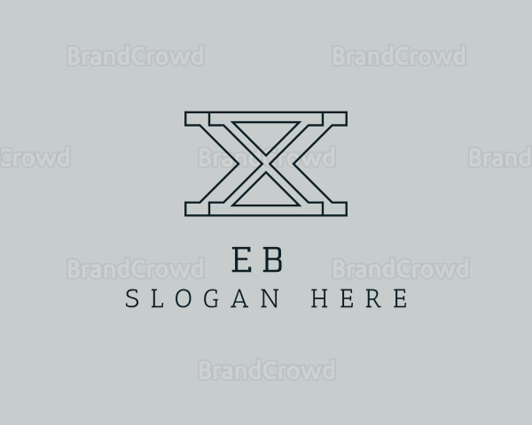 Professional Serif Letter X Logo
