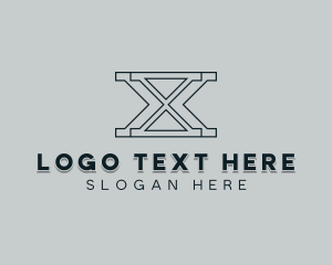 Professional - Professional Consulting Letter X logo design