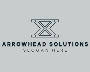 Professional Consulting Letter X logo design