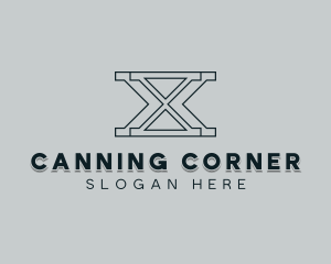 Professional Consulting Letter X logo design