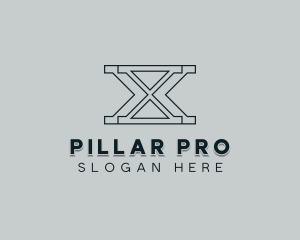 Professional Consulting Letter X logo design