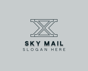 Professional Consulting Letter X logo design