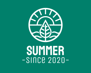 Summer Leaf Agriculture logo design