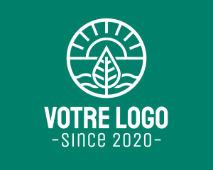 Sea - Summer Leaf Agriculture logo design