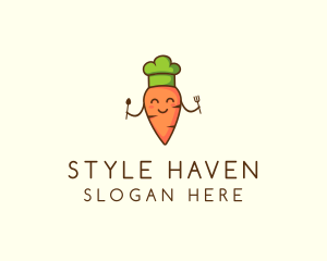 Toque - Carrot Chef Restaurant logo design