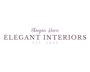 Elegant Fragrance Business logo design