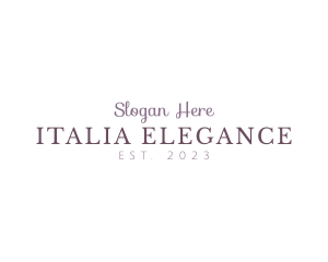 Elegant Fragrance Business logo design