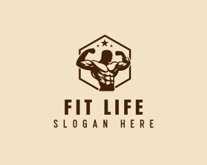 Strong Fitness Trainer logo design