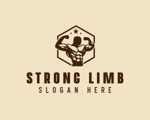 Strong Fitness Trainer logo design