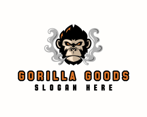 Smoking Gorilla Gaming logo design