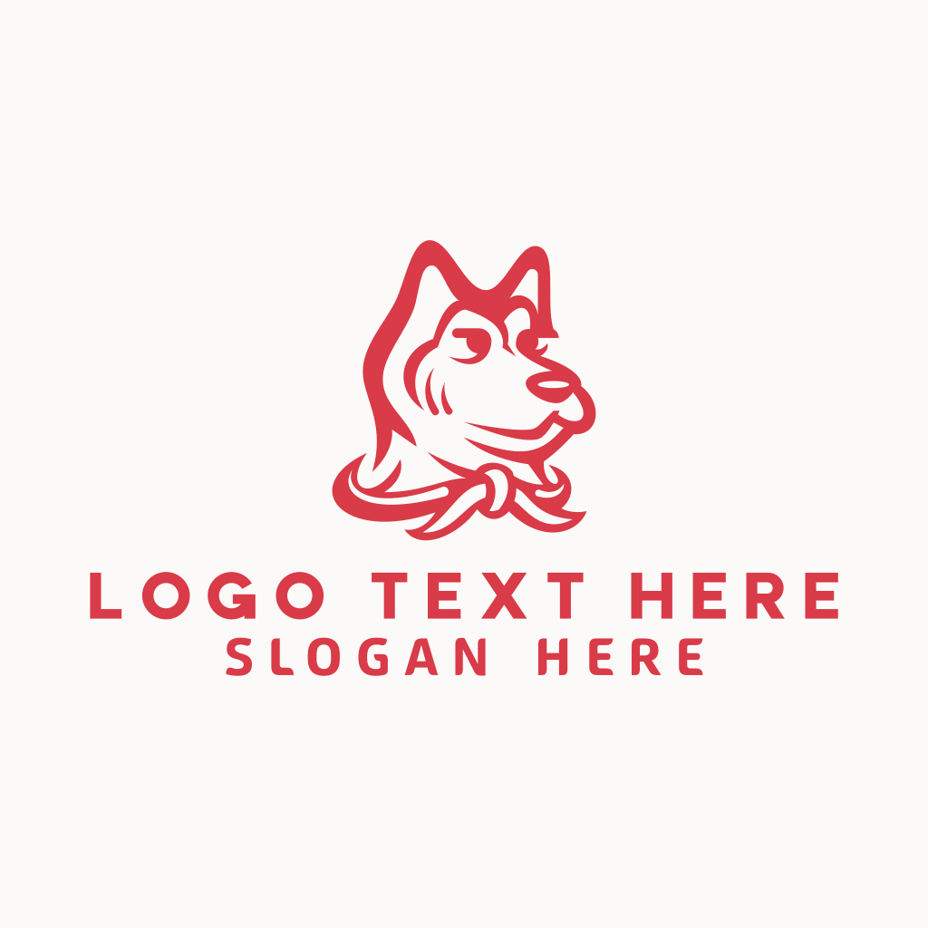 Dog Scout Scarf Logo | BrandCrowd Logo Maker