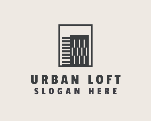 Loft - Minimalist Condominium Estate logo design