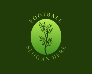 Simple Organic Plant  Logo