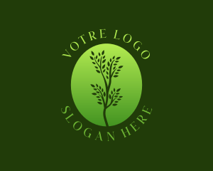 Organic - Eco Organic Plant logo design