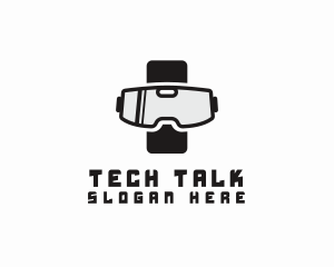 Cellphone - Technology Gaming Goggles logo design