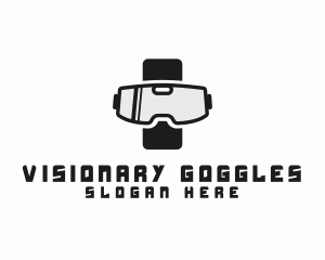 Goggles - Technology Gaming Goggles logo design