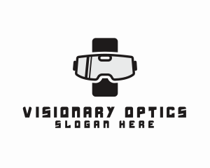 Eyewear - Technology Gaming Goggles logo design
