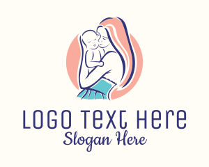 Baby - Mother & Baby Child logo design