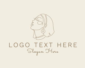 Modeling - Beauty Lady Accessory logo design