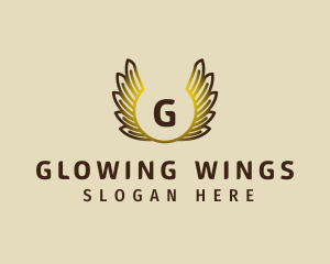 Wings Logistics Aviation logo design