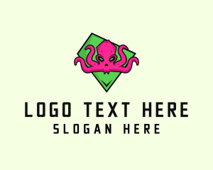Stream - Kraken Octopus Gamer logo design