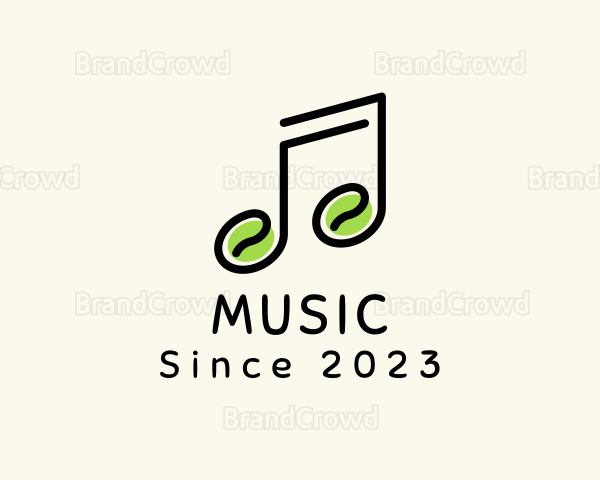 Organic Seed Music Note Logo