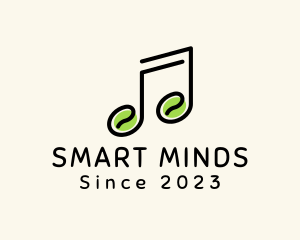 Playlist - Organic Seed Music Note logo design