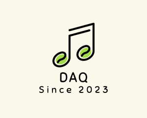 Music School - Organic Seed Music Note logo design