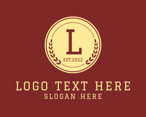 Highschool - Educational Seal Letter logo design